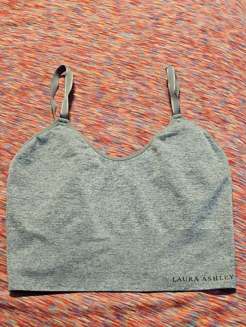 Laura Ashley Heather Grey Seamless Bralette